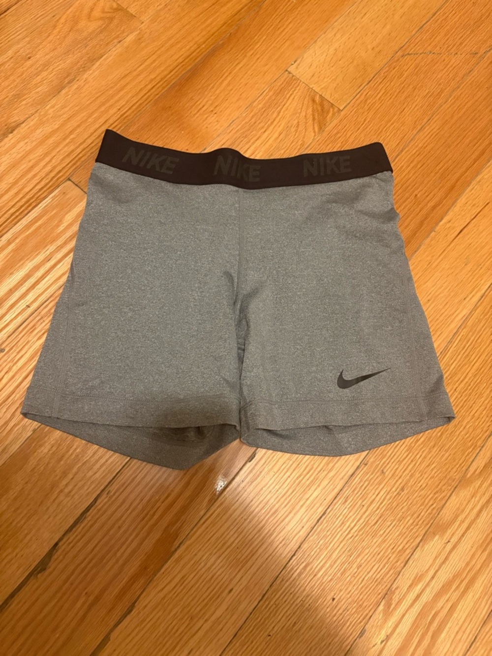 Nike Pro Gray Spandex Shorts